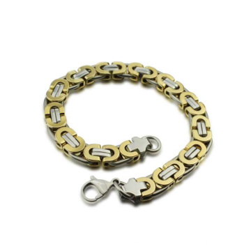 Benutzerdefinierte Titan Armband, Herren Chunky Gold Armbänder Schmuck